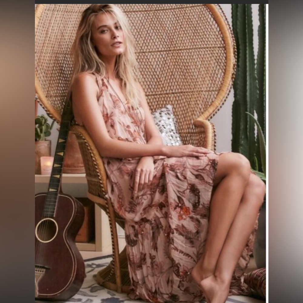 Free People Golden Coast Maxi Dress